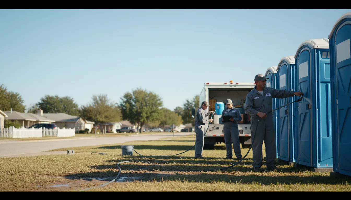 Long-Term Portable Toilet Rental in Batson, TX near me